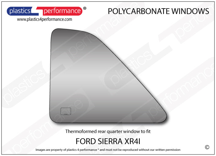 Vetri in Policarbonato per Ford Sierra XR4i