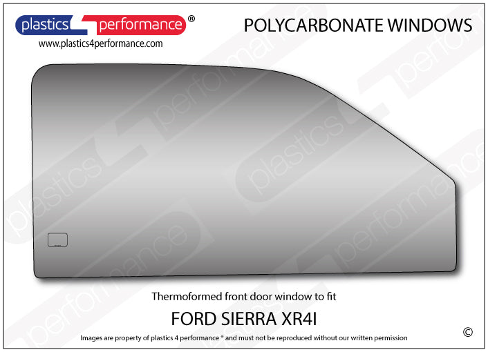 Carica immagine in Galleria Viewer, Vetri in Policarbonato per Ford Sierra XR4i
