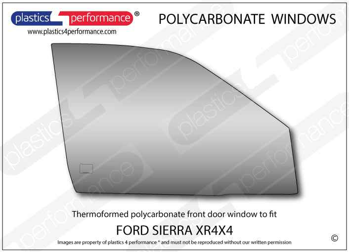 Carica immagine in Galleria Viewer, Vetri in Policarbonato per Ford Sierra XR4x4
