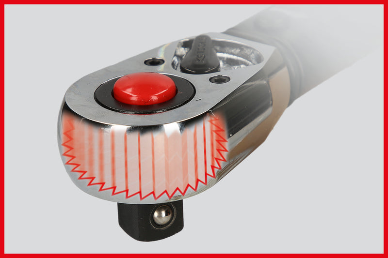 Carica immagine in Galleria Viewer, Chiave Dinamometrica ERGOTORQUEprecision con Invertitore, 1/2" - 80-420 Nm KS Tools
