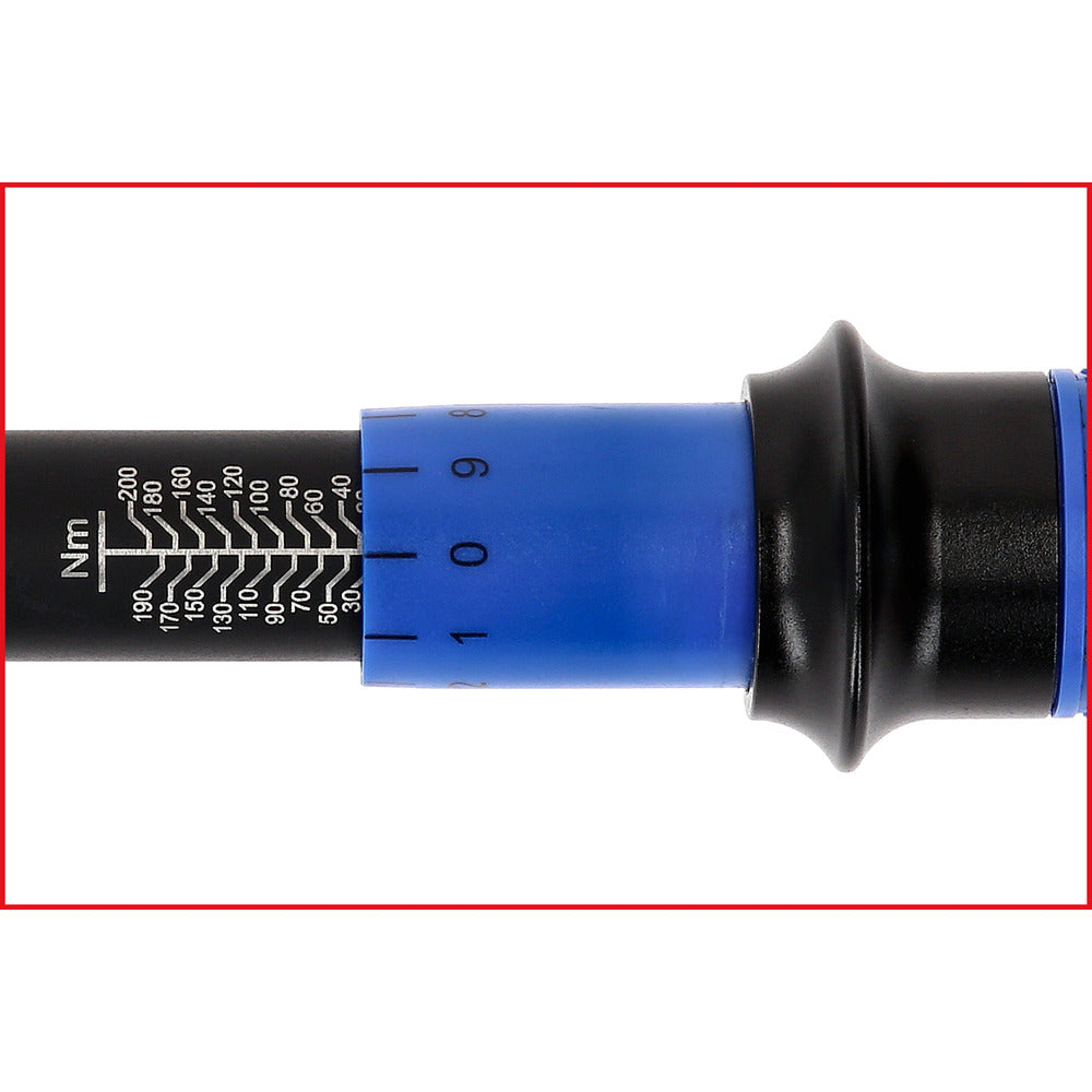 Chiave Dinamometrica a Cricchetto Reversibile 1/2", 20-200 Nm Brilliant Tools
