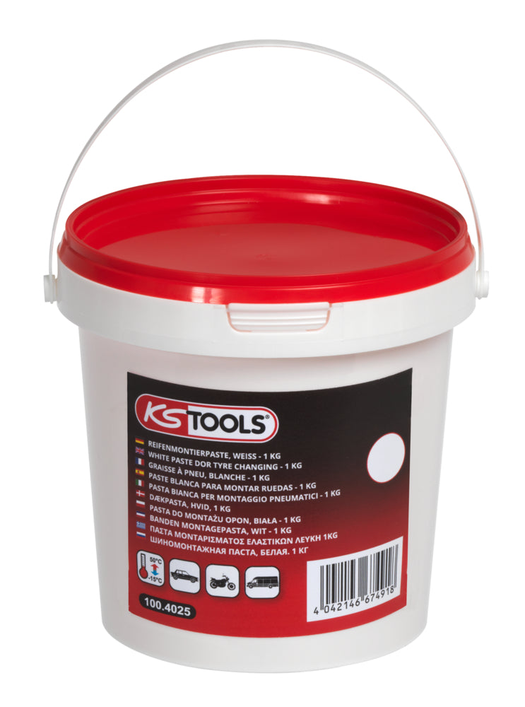 Carica immagine in Galleria Viewer, Secchio di Pasta Montagomme Bianca, 1 kg KS Tools
