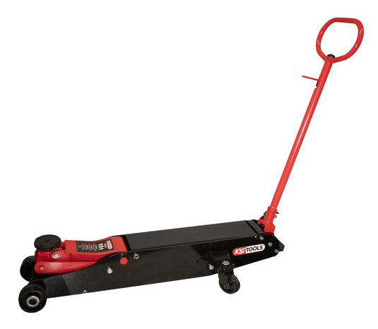 Cric per Mezzi Pesanti Lungo in Acciaio - 10 T KS Tools