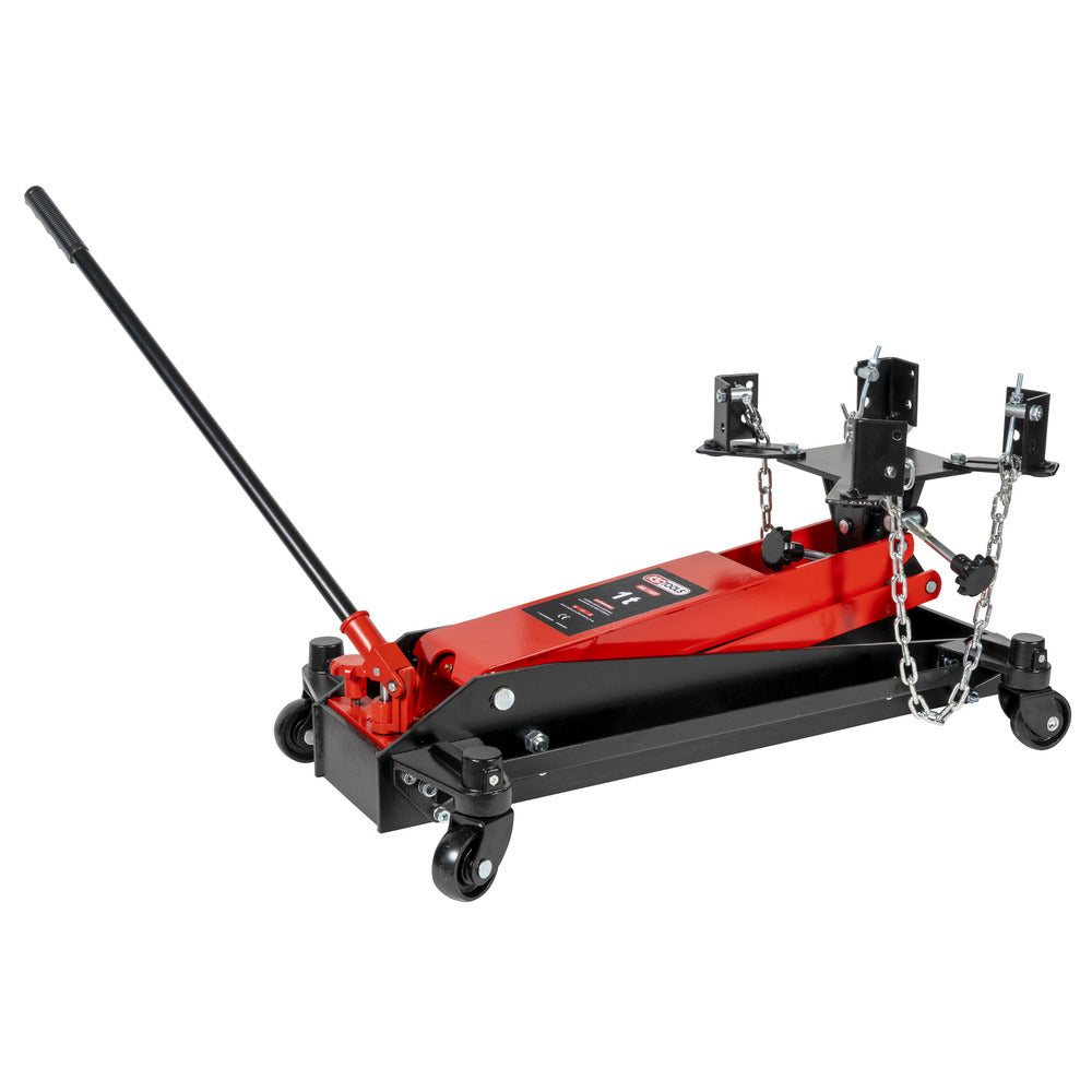 Cric da Fossa 1 Tonnellata per Cambi con Supporto Regolabile KS Tools