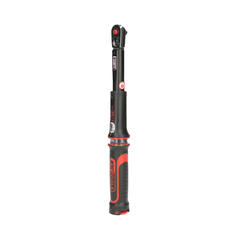 Carica immagine in Galleria Viewer, Chiave Dinamometrica ERGOTORQUEprecision con Invertitore, 1/4" - 5-25 Nm KS Tools
