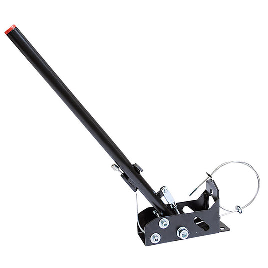 Freno a mano verticale in acciaio con cavetto