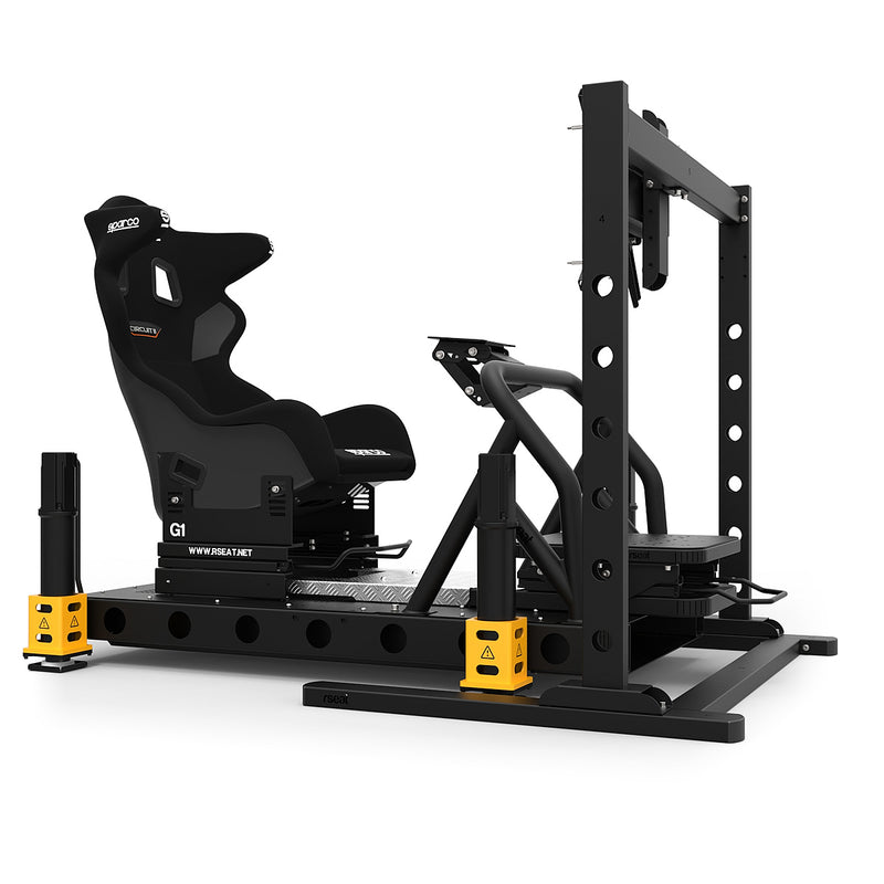Carica immagine in Galleria Viewer, Simulatore aptico RSeat G1 6000 D-Box 4500HD Gen3
