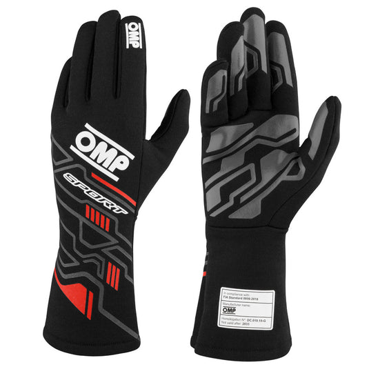 Guanti OMP Sport Nero / Rosso