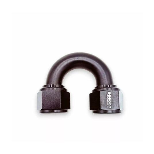 Giunto rotante 180° OBP femmina/femmina JIC-JIC alluminio Nero
