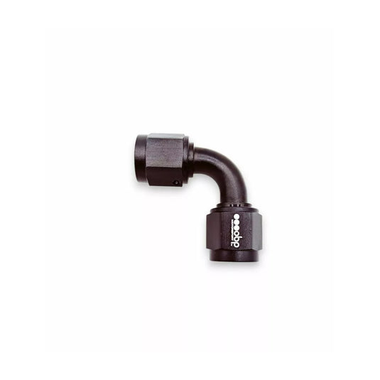 Giunto rotante 90° OBP femmina/femmina JIC-JIC alluminio Nero