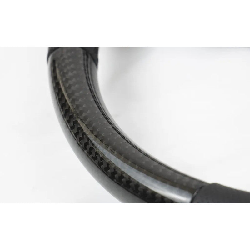 Carica immagine in Galleria Viewer, Volante GReddy "Real Carbon" a Calice (47 mm), Carbonio, Razze Nere - 340 mm
