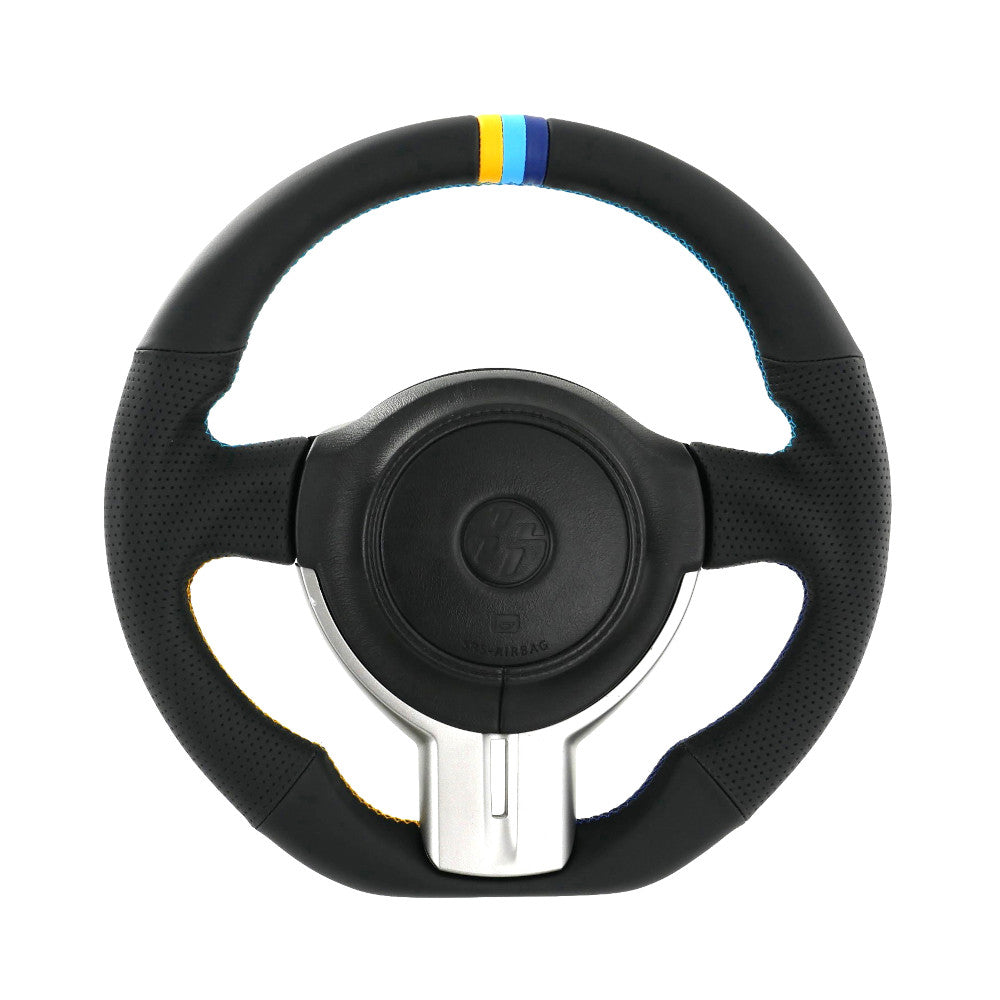 Volante GReddy Pelle Nera con Riferimento Tricolore per Toyota GT86 (12-16)