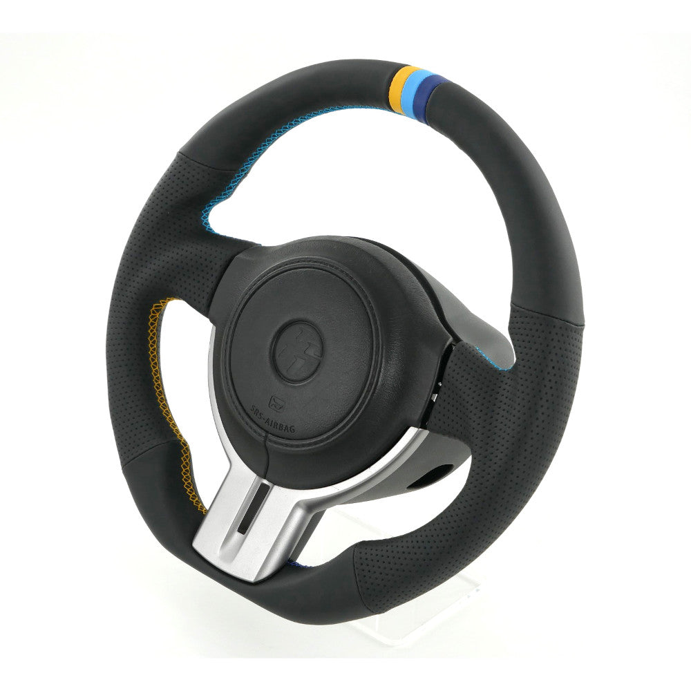Volante GReddy Pelle Nera con Riferimento Tricolore per Toyota GT86 (12-16)