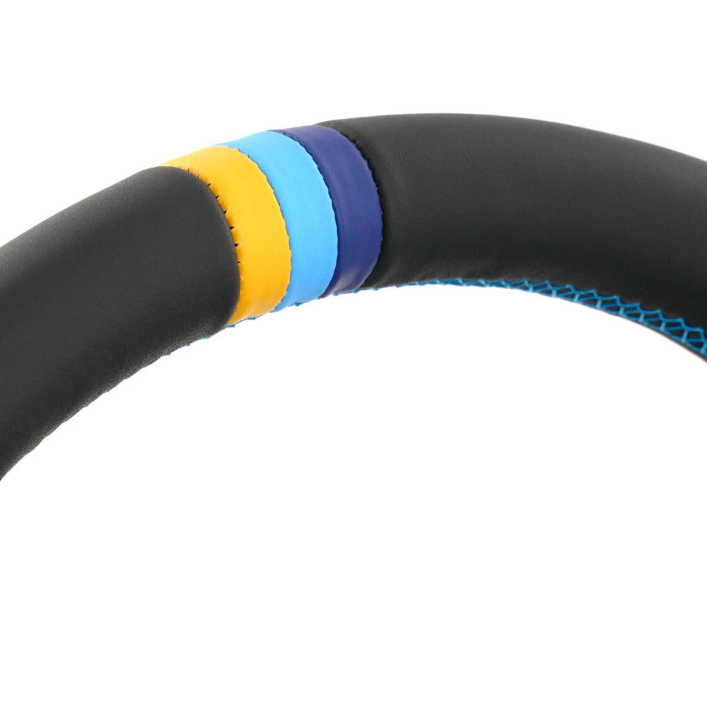 Volante GReddy Pelle Nera con Riferimento Tricolore per Toyota GT86 (12-16)