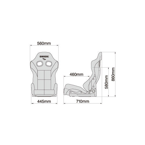 Sedile Racing Bride Gias III