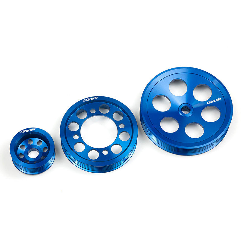 Kit Pulegge in Alluminio GReddy per Toyota Soarer JZZ30 (1JZ-GTE, 91-96)