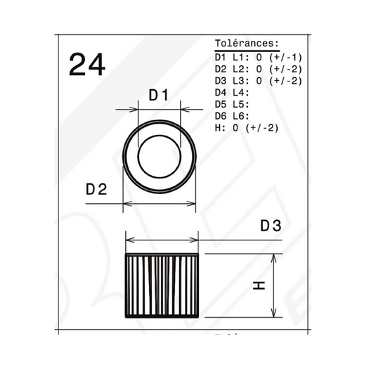 Filtro dell'aria Green RANGER T6 3,2L 12