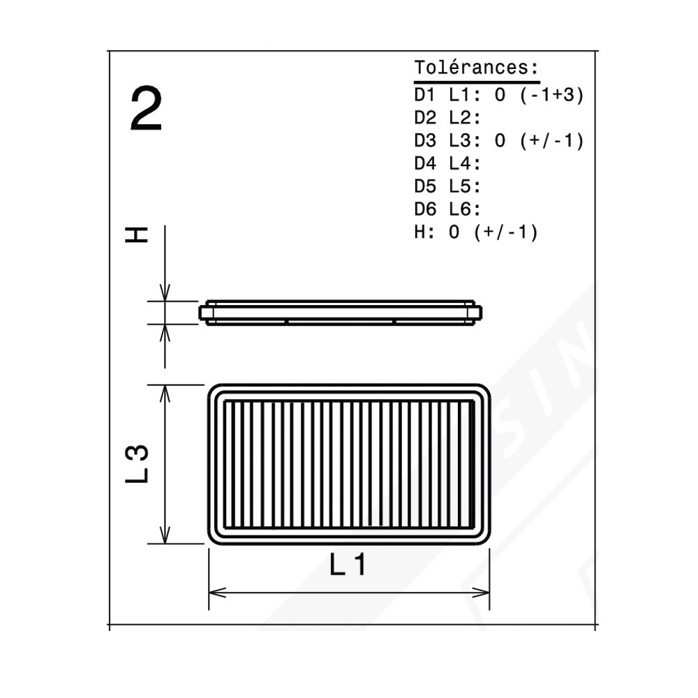Filtro aria GREEN FILTER MAZDA 3 IV (BP) 1,5L 16V SKYACTIV-G 18
