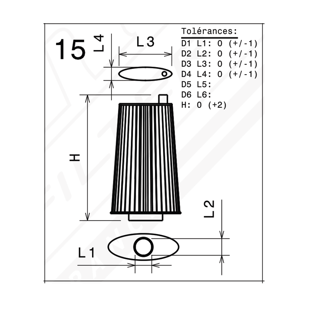 Filtro aria GREEN FILTER PORSCHE BOXSTER 718 (981) 2,7L H6 (Kit di 2 filtri) 12-16