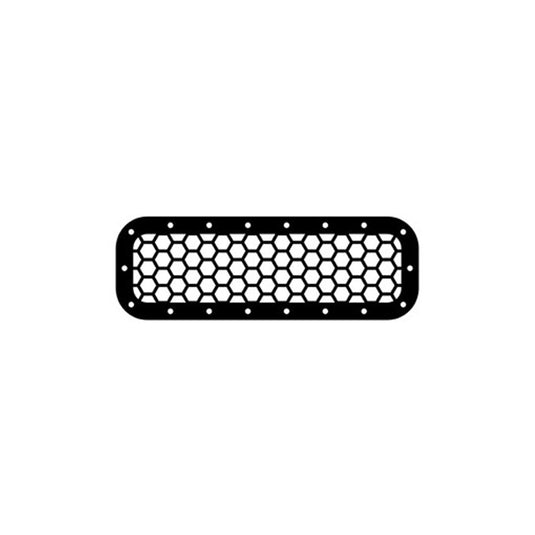Griglia di protezione Revotec 211x72mm nero anodizzato