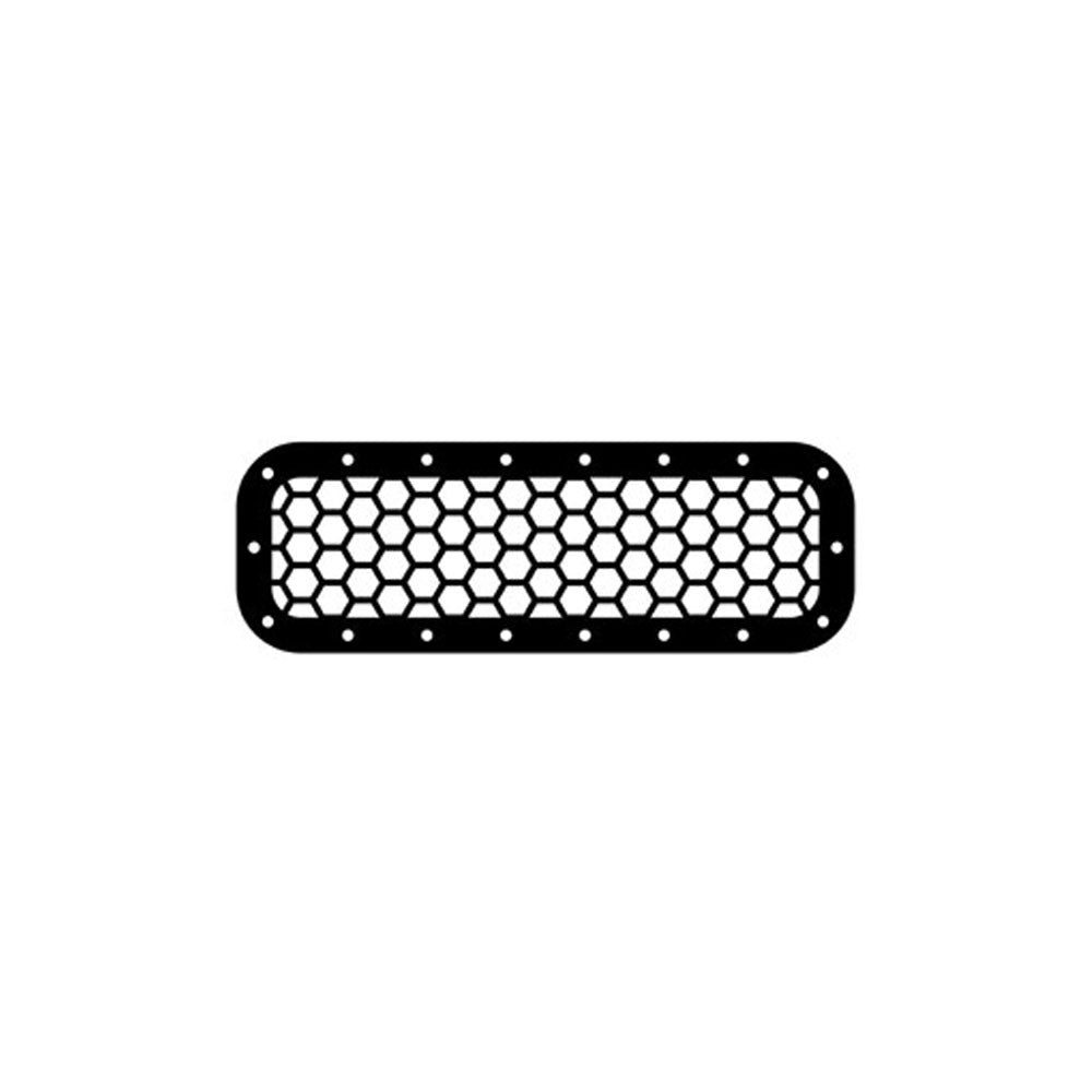 Griglia di protezione Revotec 211x72mm nero anodizzato