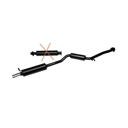 Linea di scarico gruppo N Acciaio Fiat Tipo 16S