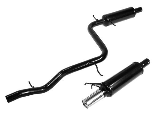 Linea di scarico gruppo N Acciaio Ford Escort RS 2000 16S