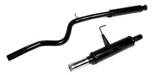 Linea di scarico gruppo N Acciaio Peugeot 106 1. 3/ 1.6 8S Rally 2 Pezzi