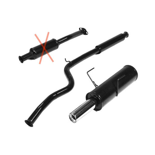Linea di scarico gruppo N Acciaio Peugeot 106 1.6 S16