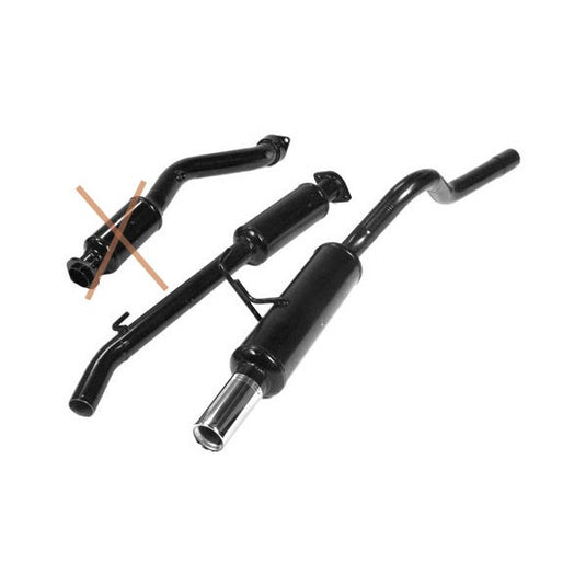 Linea di scarico gruppo N Acciaio Renault Clio RS 2.0 16S