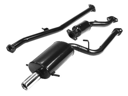 Linea di scarico gruppo N Acciaio Subaru WRX Dopo 2001