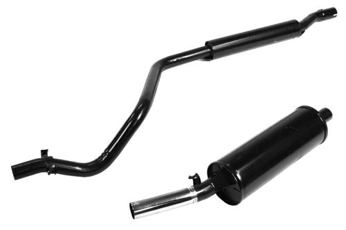 Linea di scarico gruppo N Acciaio Volkswagen Golf 1 1.6 GTi 45mm