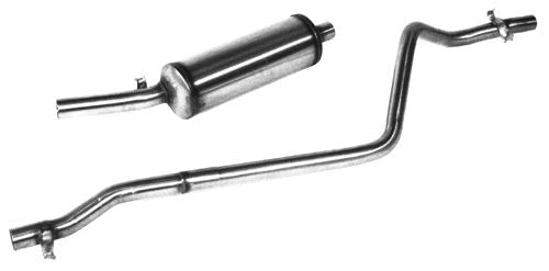 Linea di scarico gruppo N Inox Volkswagen Golf 1 1.6 GTi 45mm