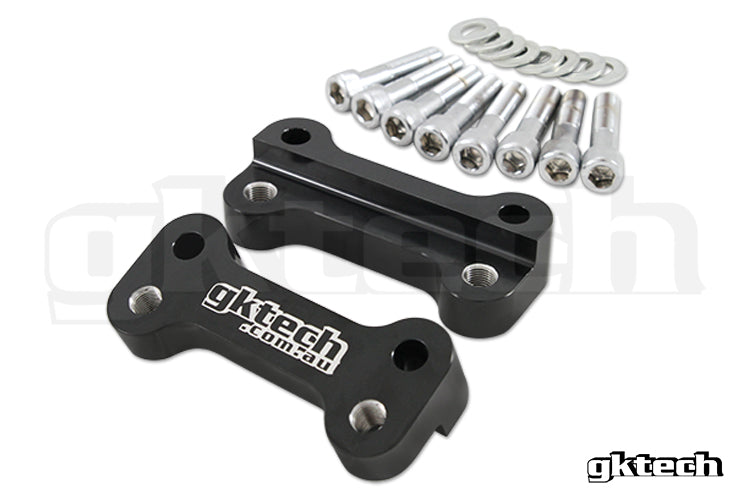 Carica immagine in Galleria Viewer, Staffe Pinza GKTech per Montaggio Dischi R33 GTR su Telaio Nissan S/R

