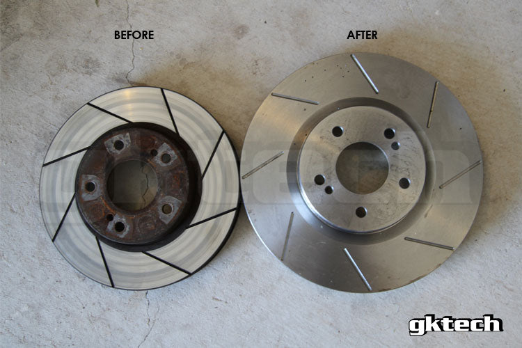 Staffe Pinza GKTech per Montaggio Dischi R33 GTR su Telaio Nissan S/R