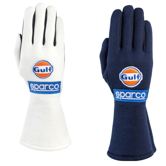 guanti pilota auto rally salita pista guanti LAND SPARCO GULF FIA8856-2018