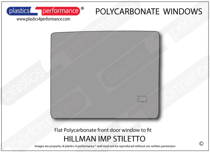 Vetri in Policarbonato per Hillman Imp Stiletto
