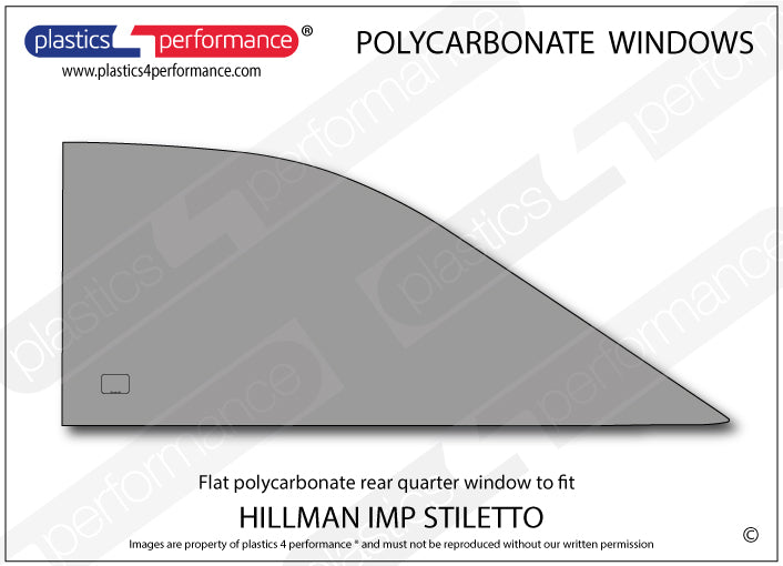 Vetri in Policarbonato per Hillman Imp Stiletto
