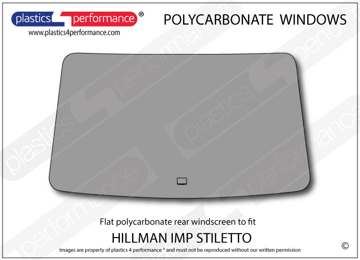 Carica immagine in Galleria Viewer, Vetri in Policarbonato per Hillman Imp Stiletto
