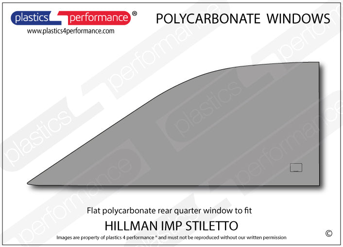 Vetri in Policarbonato per Hillman Imp Stiletto