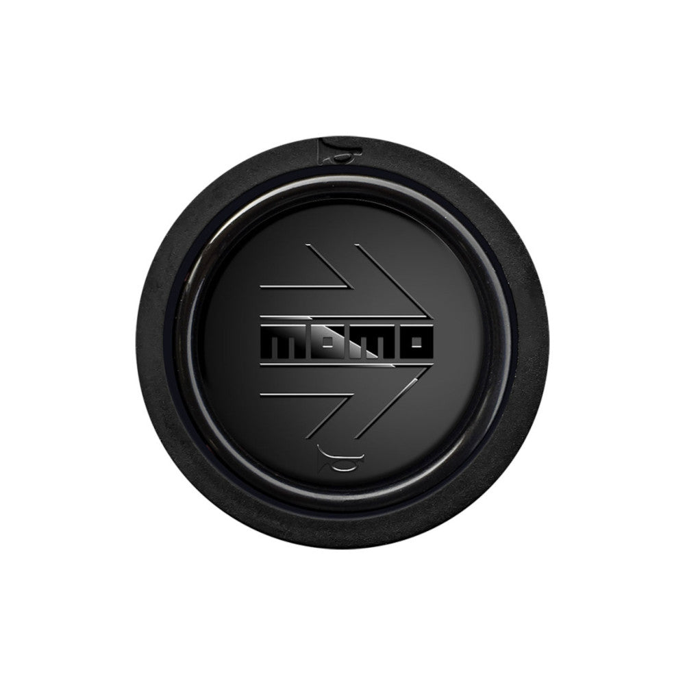 Clacson Volante Momo Black Edition - Bordo Piatto