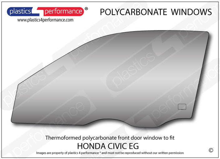 Carica immagine in Galleria Viewer, Vetri in Policarbonato per Honda Civic EG 3 Porte
