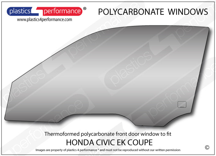 Carica immagine in Galleria Viewer, Vetri in Policarbonato per Honda Civic EJ Coupé (EK)

