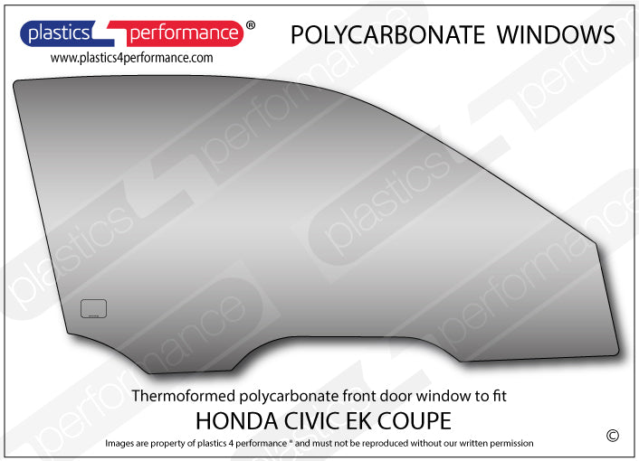 Vetri in Policarbonato per Honda Civic EJ Coupé (EK)