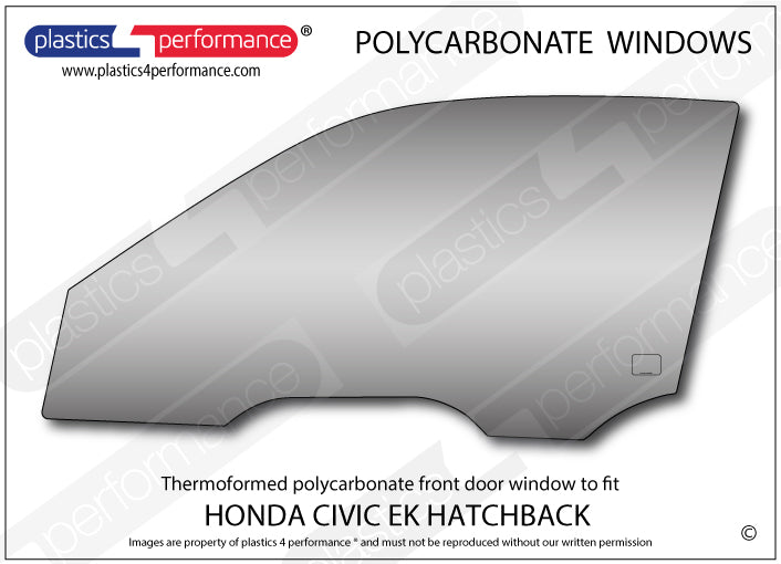Carica immagine in Galleria Viewer, Vetri in Policarbonato per Honda Civic EK 3 Porte
