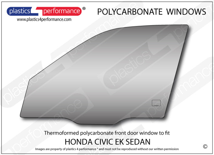 Carica immagine in Galleria Viewer, Vetri in Policarbonato per Honda Civic EK 4 Porte
