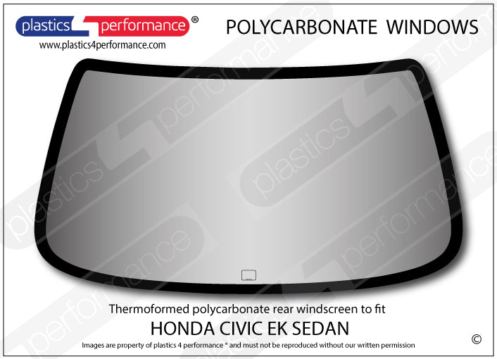 Carica immagine in Galleria Viewer, Vetri in Policarbonato per Honda Civic EK 4 Porte
