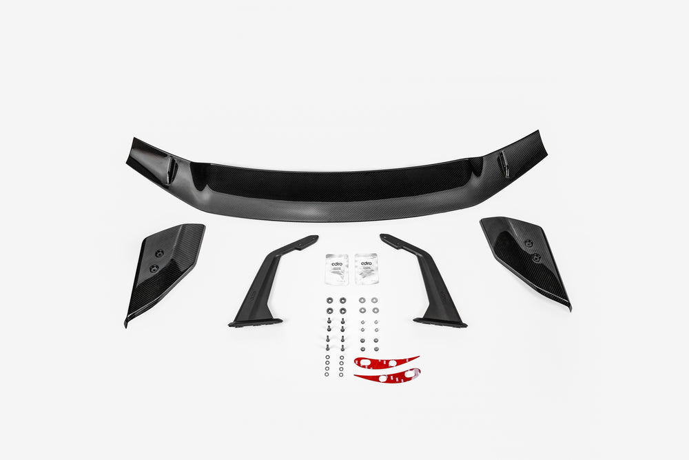 Alettone Adro AT-R4 "Swan Neck" in Carbonio per Honda Civic Type R FL5