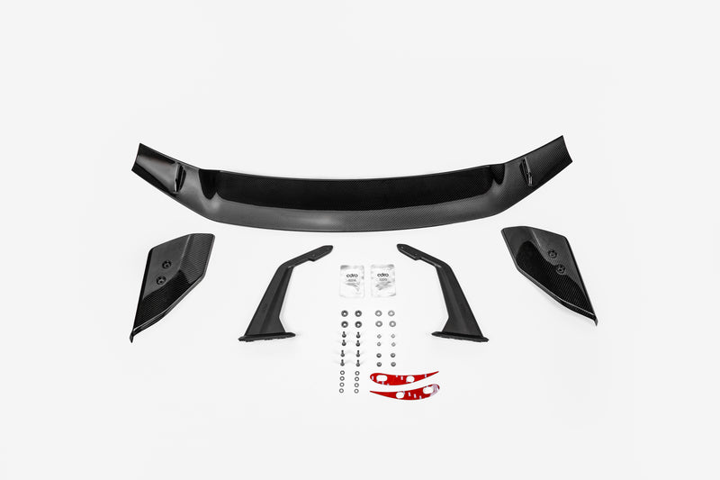 Carica immagine in Galleria Viewer, Alettone Adro AT-R4 "Swan Neck" in Carbonio per Honda Civic Type R FL5

