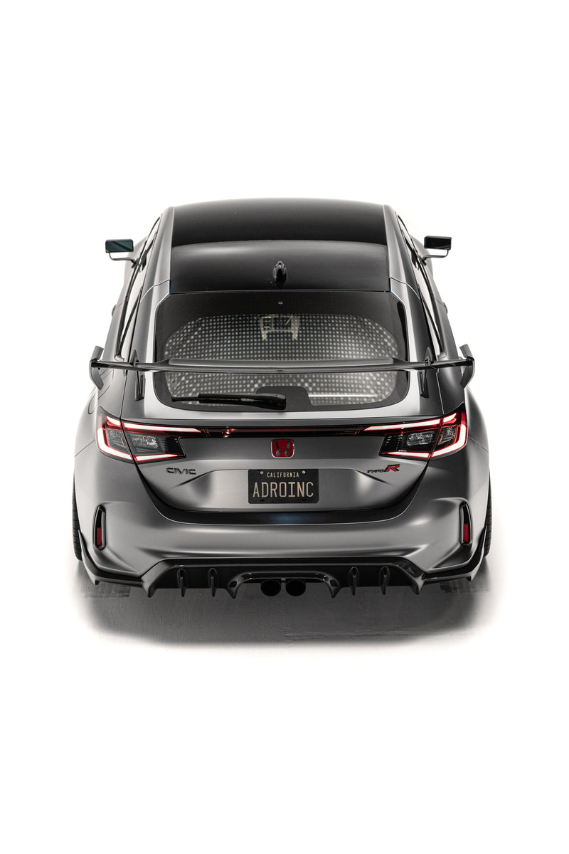 Carica immagine in Galleria Viewer, Alettone Adro AT-R4 "Swan Neck" in Carbonio per Honda Civic Type R FL5
